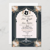 結婚式招待状 喜びの愛 セーブザデート (正面/裏面)