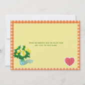 結婚式招待状、国スタイルプレイス 招待状 (裏面)