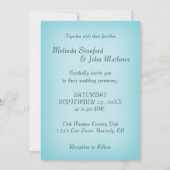 結婚式招待状|山の滝 招待状 (裏面)