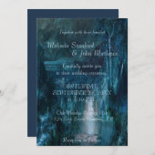 結婚式招待状|山の滝 招待状 (正面/裏面)