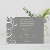 結婚式招待状 招待状 (スタンド正面)