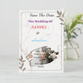 結婚式招待状 招待状 (スタンド正面)