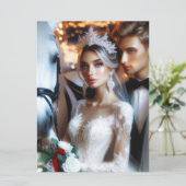 結婚式招待状 招待状 (スタンド正面)