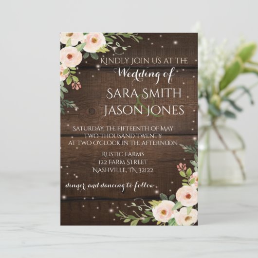 結婚式招待状 招待状 (スタンド正面)