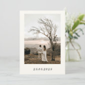 結婚式招待状 招待状 (スタンド正面)