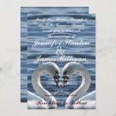 結婚式招待状 招待状 (正面/裏面)