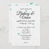 結婚式招待状 招待状 (正面/裏面)