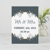 結婚式招待状 招待状 (スタンド正面)