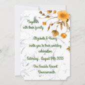 結婚式招待状 招待状 (正面)