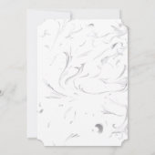 結婚式招待状 招待状 (裏面)