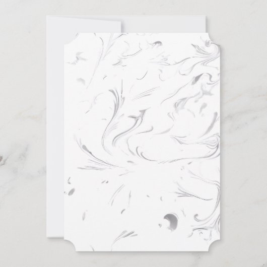 結婚式招待状 招待状 (裏面)