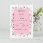 結婚式招待状。 招待状 (スタンド正面)