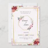 結婚式招待状 招待状 (正面)