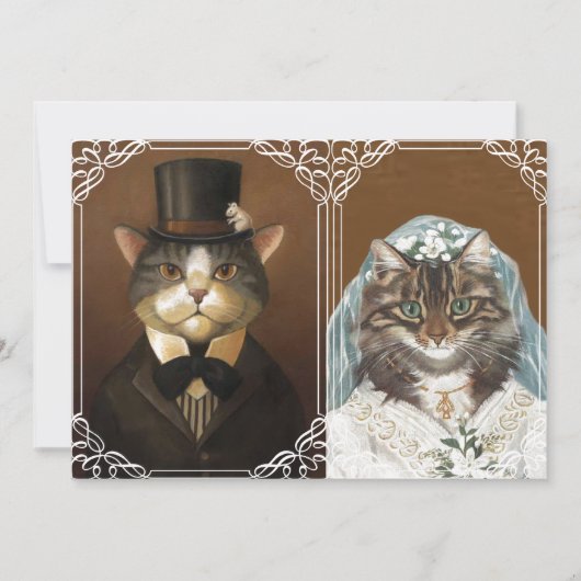 結婚式招待状 招待状 (正面)