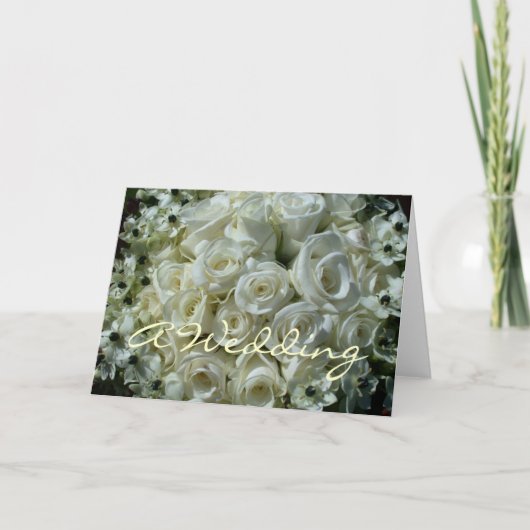 結婚式招待状 招待状 (正面)