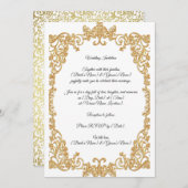 結婚式招待状 招待状 (正面/裏面)