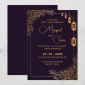 結婚式招待状 招待状 (正面/裏面)