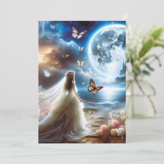 結婚式招待状 招待状 (スタンド正面)