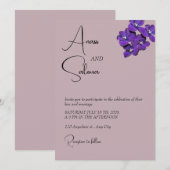 結婚式招待状 招待状 (正面/裏面)