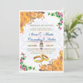 結婚式招待状 招待状 (スタンド正面)