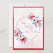 結婚式招待状 招待状 (正面)