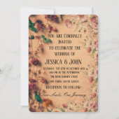 結婚式招待状 招待状 (正面)