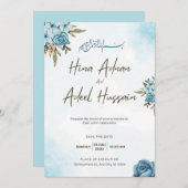 結婚式招待状 招待状 (正面/裏面)