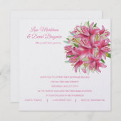 結婚式招待状 招待状 (正面/裏面)