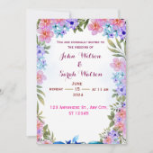 結婚式招待状 招待状 (正面)