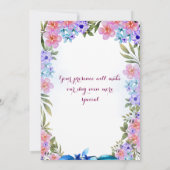 結婚式招待状 招待状 (裏面)