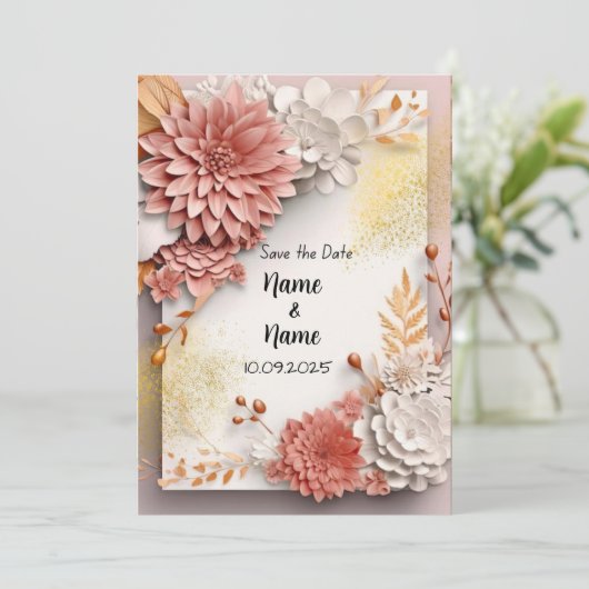 結婚式招待状 招待状 (スタンド正面)