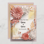 結婚式招待状 招待状 (正面/裏面)