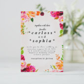 結婚式招待状 招待状 (スタンド正面)