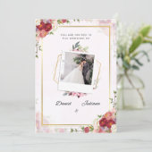 結婚式招待状 招待状 (スタンド正面)