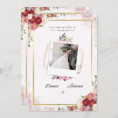 結婚式招待状 招待状 (正面/裏面)