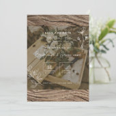 結婚式招待状 招待状 (スタンド正面)