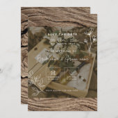 結婚式招待状 招待状 (正面/裏面)