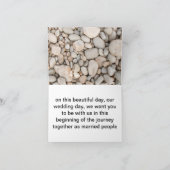 結婚式招待状 招待状 (内部)