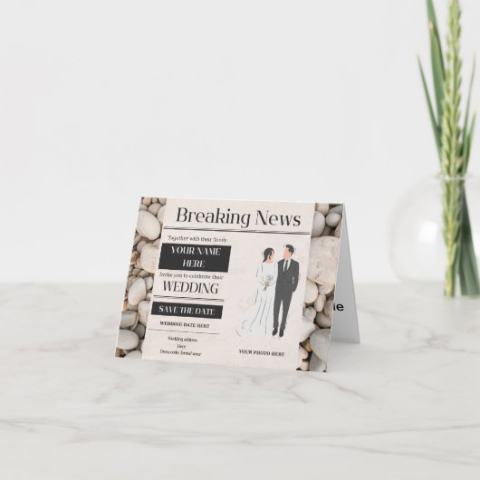 結婚式招待状 招待状 (正面)