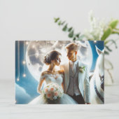 結婚式招待状 招待状 (スタンド正面)