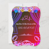 結婚式招待状 招待状 (裏面)