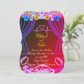 結婚式招待状 招待状 (スタンド正面)