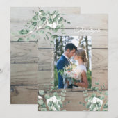 結婚式招待状 招待状 (正面/裏面)