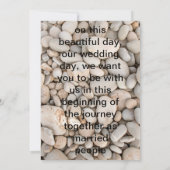 結婚式招待状 招待状 (裏面)