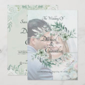 結婚式招待状 招待状 (正面/裏面)