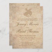 結婚式招待状 招待状 (正面/裏面)