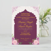 結婚式招待状 招待状 (スタンド正面)