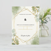 結婚式招待状 招待状 (スタンド正面)