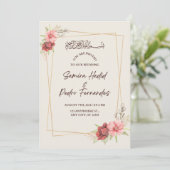 結婚式招待状 招待状 (スタンド正面)