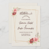 結婚式招待状 招待状 (正面/裏面)